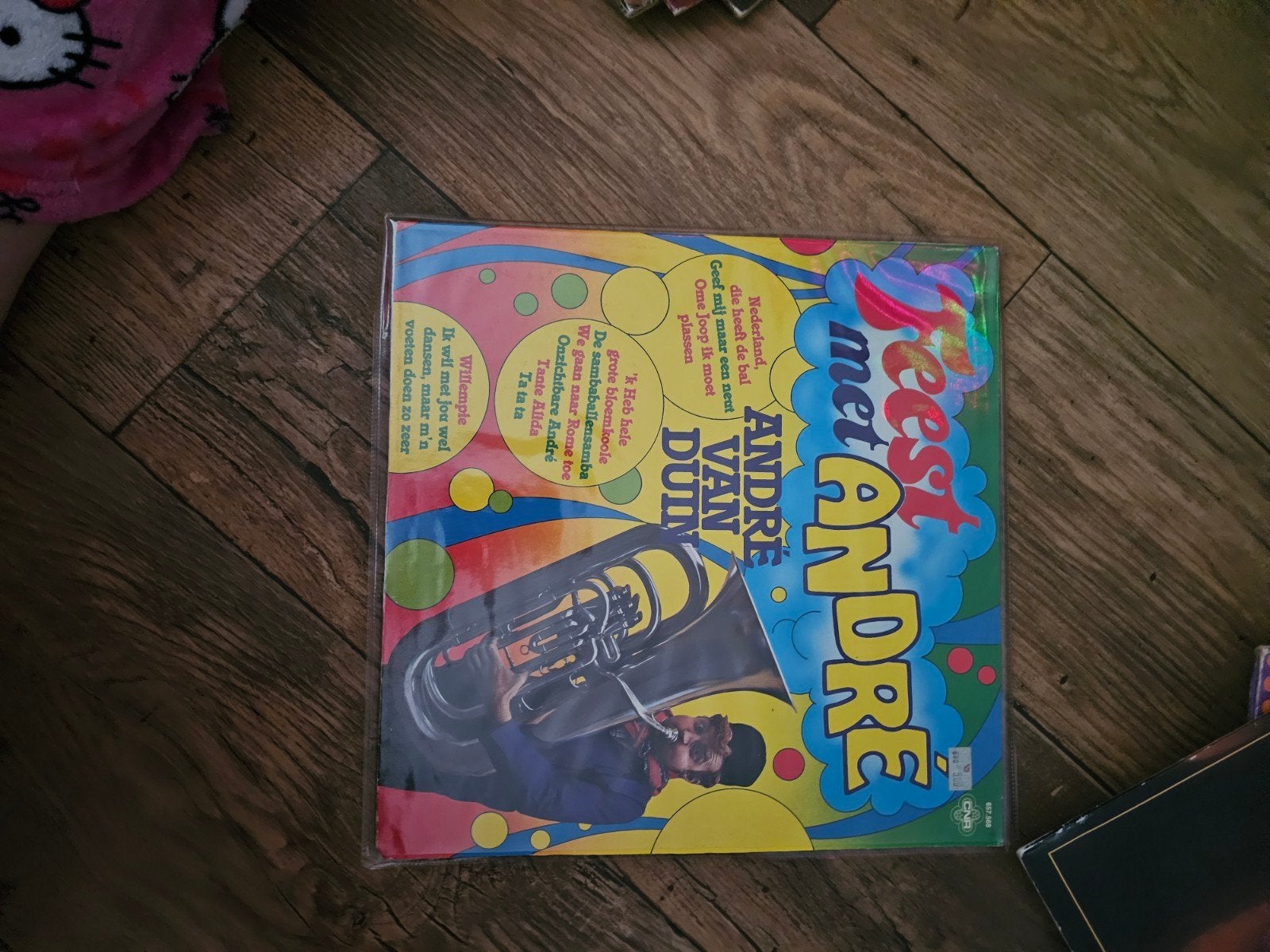 Feest met André van Duin LP - Klassieke Nederlandse Humor, LP, Gebruikt, Cabaret of Kleinkunst, Ophalen of Verzenden