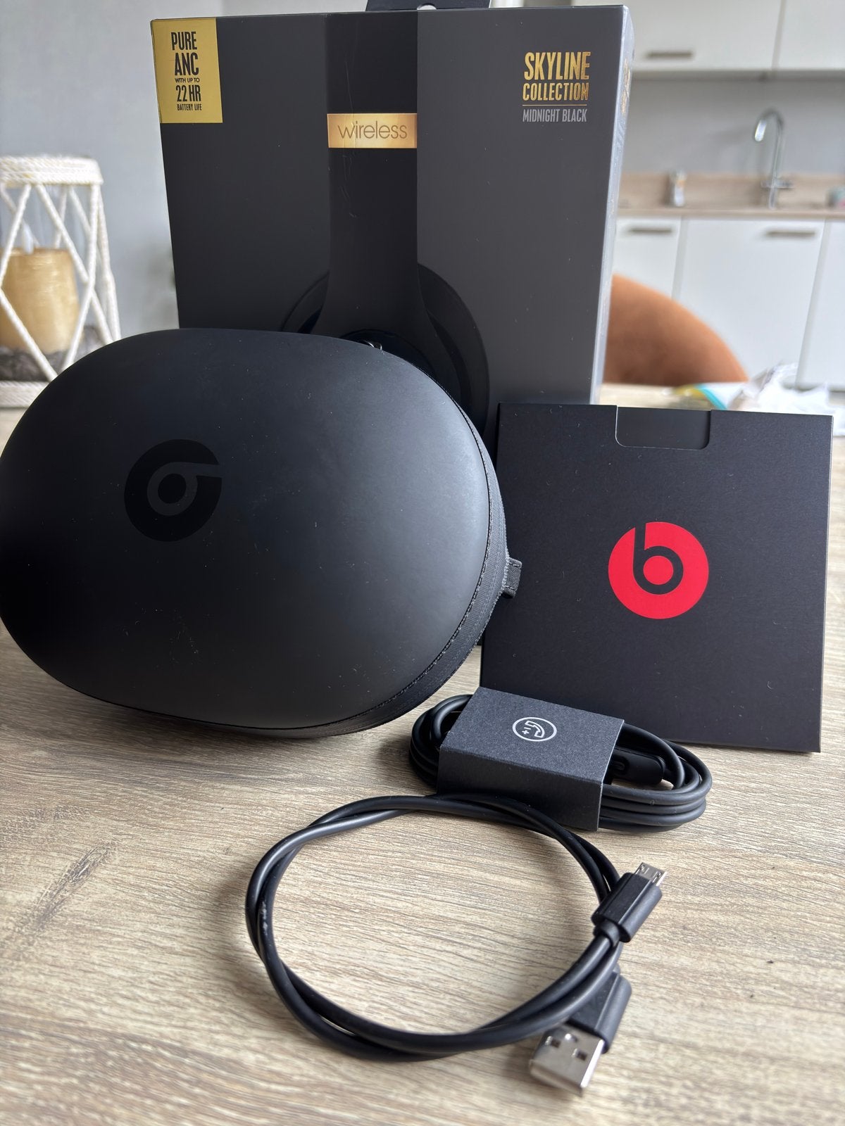 Beats Studio3 Wireless Koptelefoon - Midnight Black, Audio, Tv en Foto, Koptelefoons, Gebruikt, Bluetooth, Beats, Ophalen of Verzenden