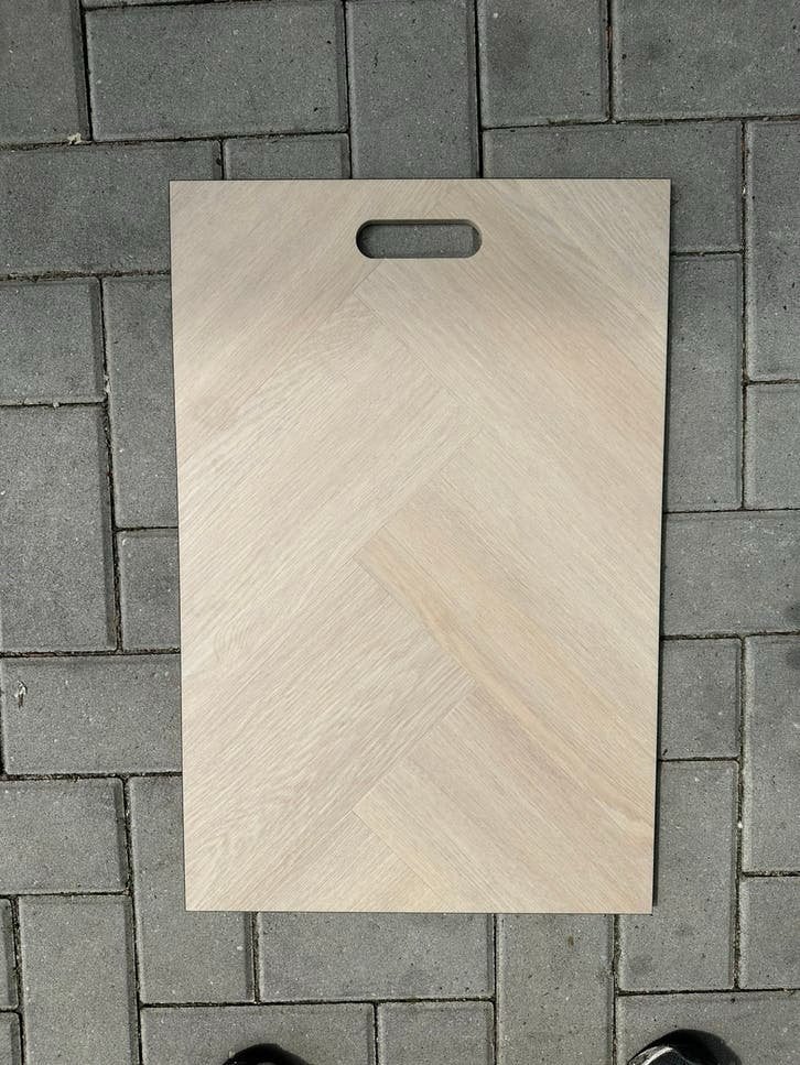 Visgraat Laminaat PVC Click, Ophalen, Nieuw, 75 m² of meer, Laminaat