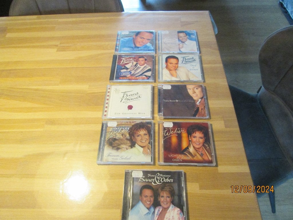 Collectie Frans Bauer en Marianne Weber CD's, Gebruikt, Pop, Ophalen of Verzenden, Inclusief doosje