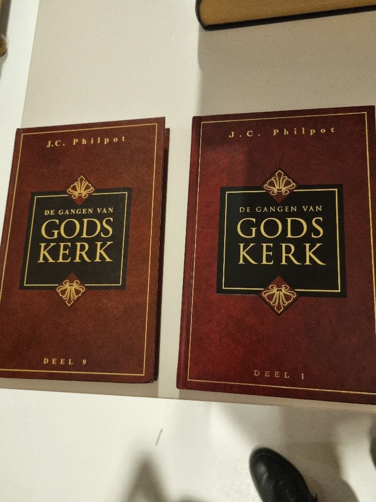 J.C. Philpot. De gangen van Gods Kerk. Deel 1 en 9., Boeken, Godsdienst en Theologie, Gelezen, Christendom | Protestants, Ophalen of Verzenden