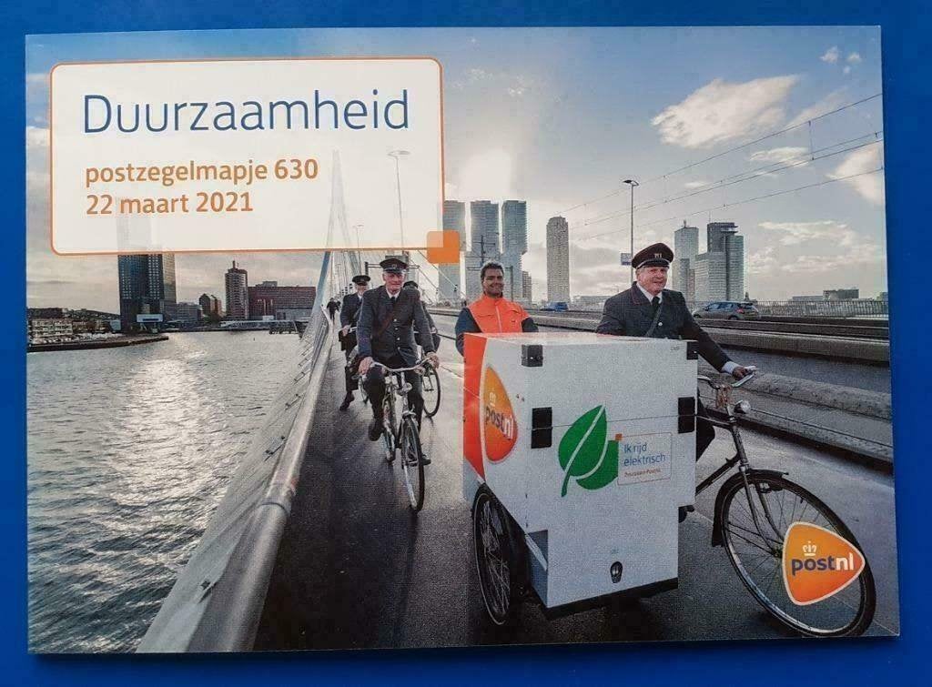 Postzegelmapje 630 - Duurzaamheid, Ophalen of Verzenden, Na 1940, Postfris