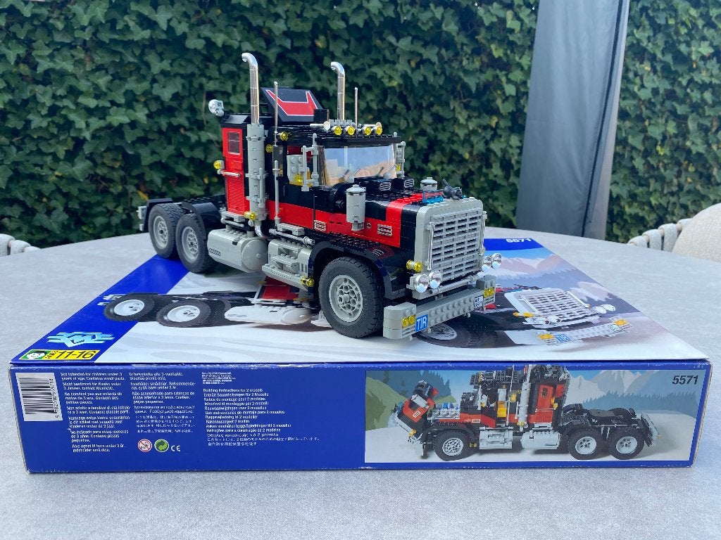LEGO 5571 Giant Truck - 1996 incl. Doos 100% compleet, Kinderen en Baby's, Speelgoed | Duplo en Lego, Overige thema's, Lego, Ophalen of Verzenden