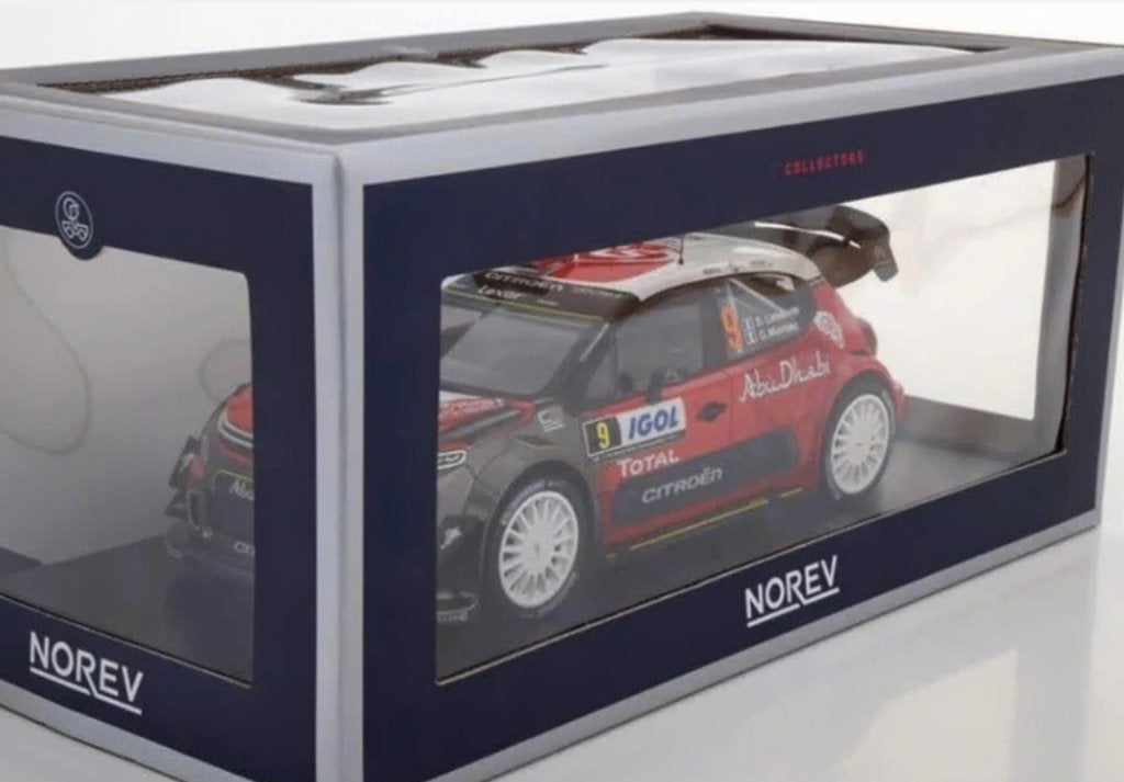 Citroen C3 WRC #9 '17 Corsica Le & Mo NOREV 1/18 ref: 181633, Verzenden, Nieuw, Auto, Norev