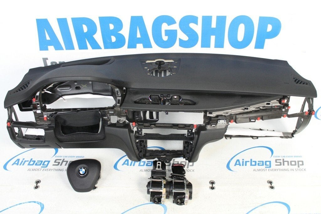 Airbag set - Dashboard zwart HUD BMW X5 F15 (2013-2018), Gebruikt, Ophalen of Verzenden