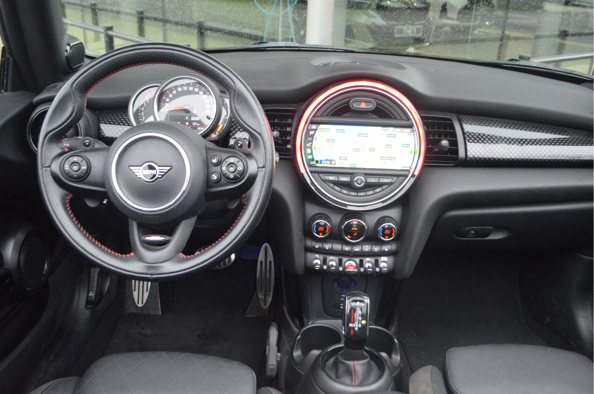 MINI Cabrio Cooper S John Cooper Works Automaat / Sportonder, Auto's, Mini, 15 km/l, Gebruikt, 4 stoelen, Leder