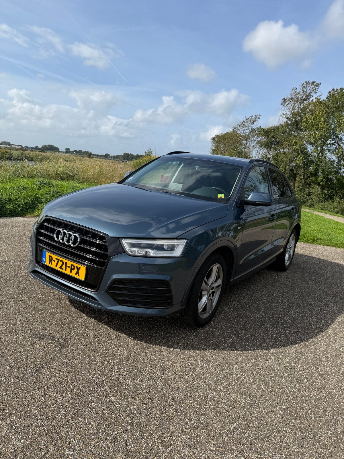 Audi Q3 1.4 Tfsi 110KW S-tronic 2016 Blauw, 1380 kg, 1800 kg, 4 cilinders, Blauw