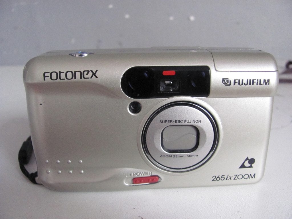 Fujifilm fotonex 265ixZoom  Werkt op cr123 A 3v, Ophalen of Verzenden, Zo goed als nieuw, Compact, Fuji