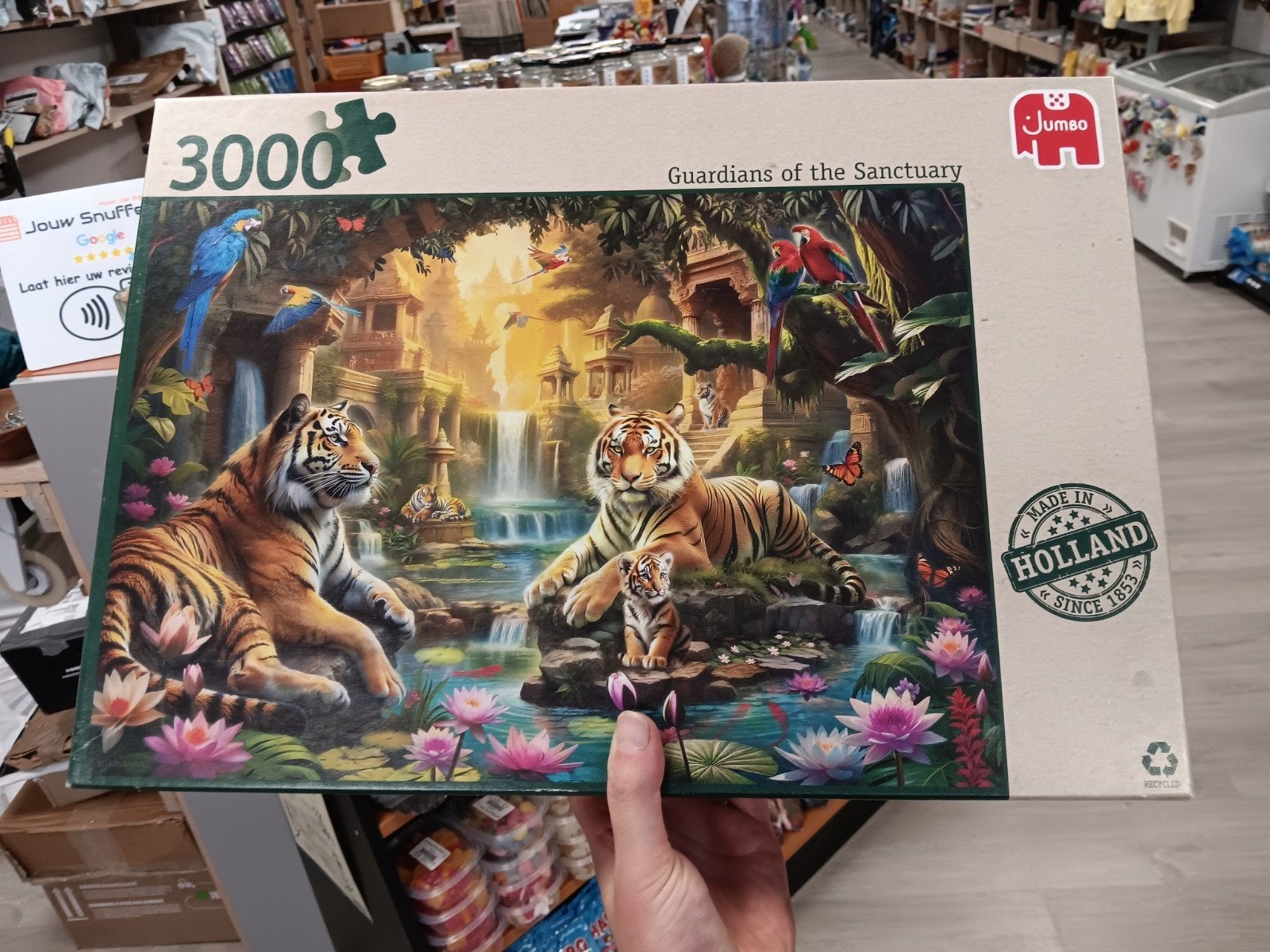 Jumbo Legpuzzel 3000 stukjes - Guardians of the Sanctuary, Ophalen of Verzenden, Meer dan 1500 stukjes, Zo goed als nieuw, Legpuzzel