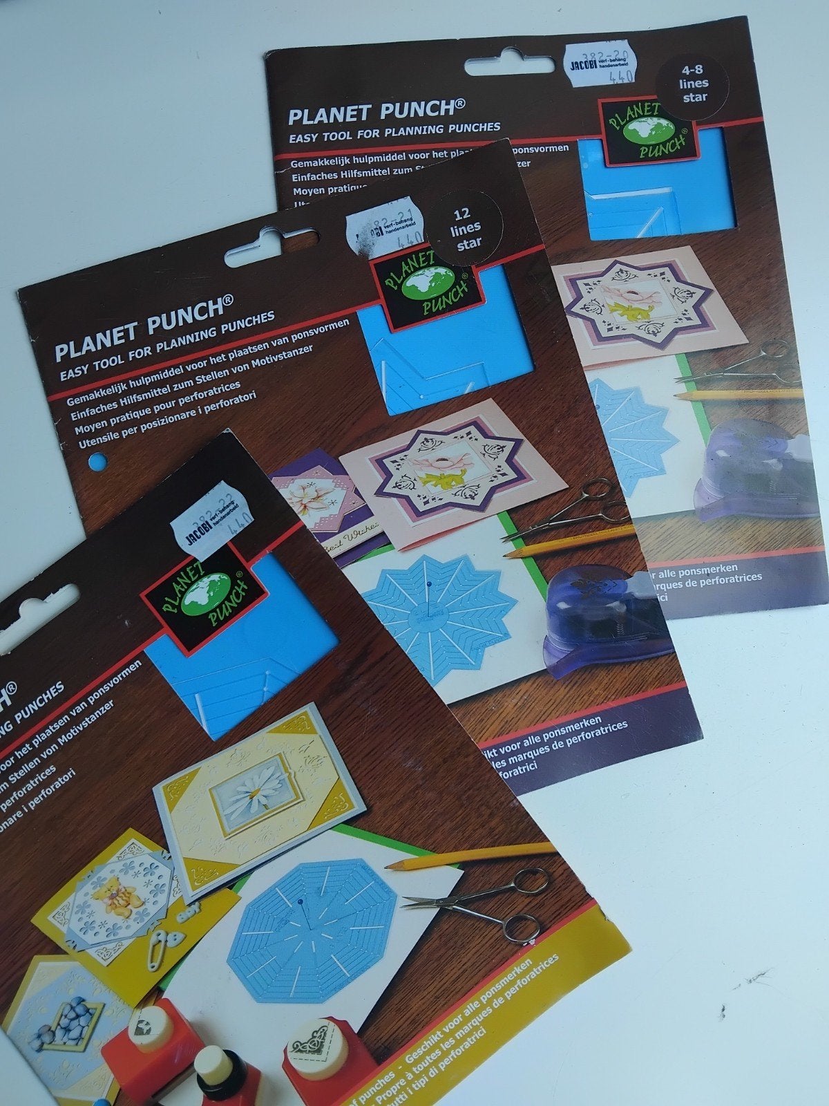 Planet Punch Pons Stencils - 3 Stuks, Ophalen of Verzenden