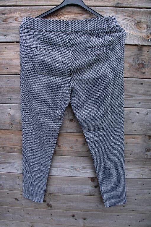 Broek zwart/ offwhite Vera Jo mt M Vaste prijs, Maat 38/40 (M), Zwart, Vera Jo, Ophalen of Verzenden