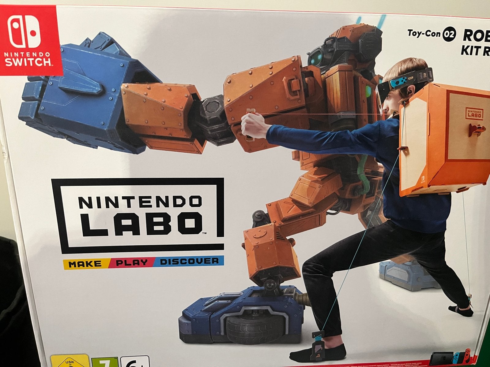 Nintendo Labo Toy-Con 02 Robot Kit - Nieuw in doos, Ophalen of Verzenden, Nieuw, Met games