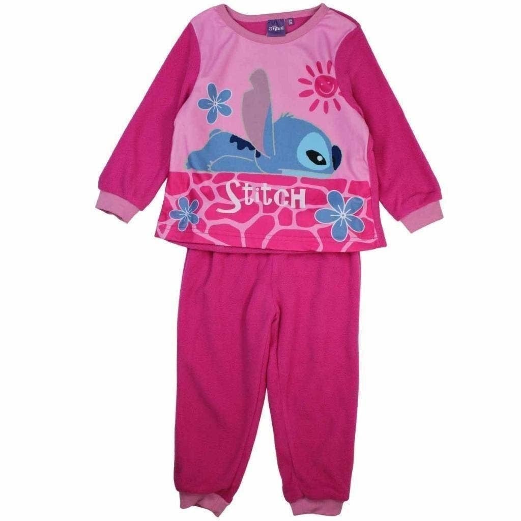 Stitch Fleece Pyjama DR - Maat 98 - 104 - 110 - 116, Nacht- of Onderkleding, Meisje, Nieuw, Disney Stitch