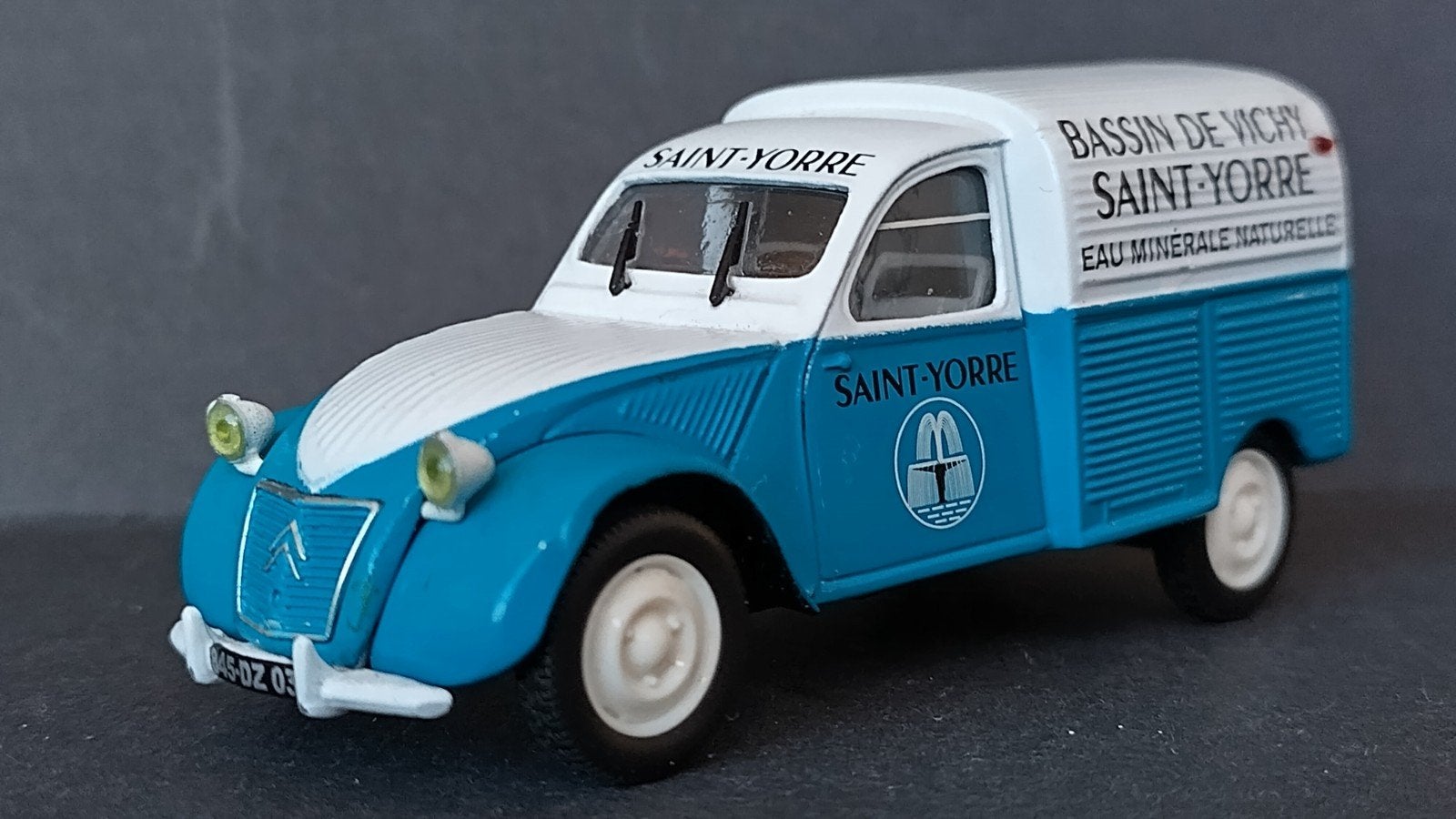 Citroen 2cv Bassin Saint Yorre 1:43 Norev Pol, Auto, ., Norev, Ophalen of Verzenden