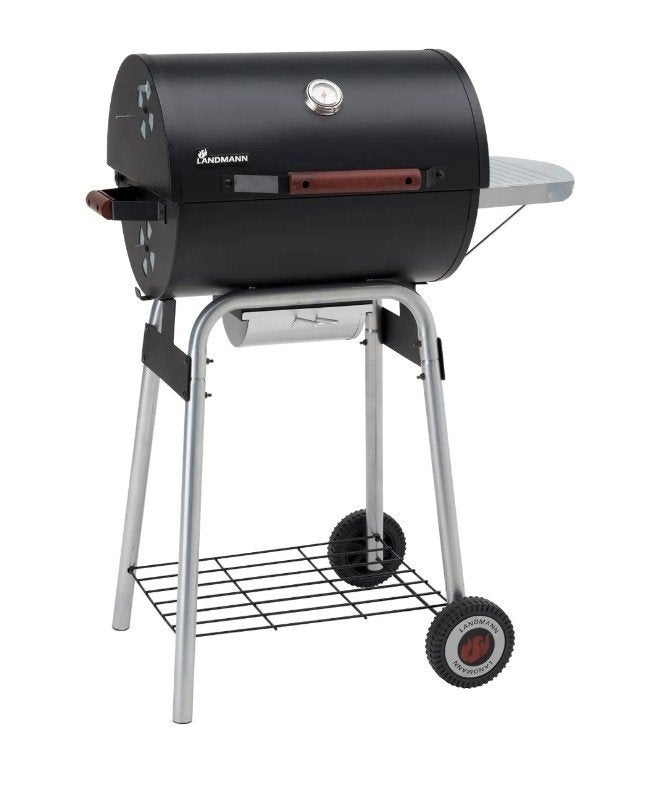 Landmann barbecue met gietijzeren roosters en accessoires, Ophalen, Gebruikt, Landmann
