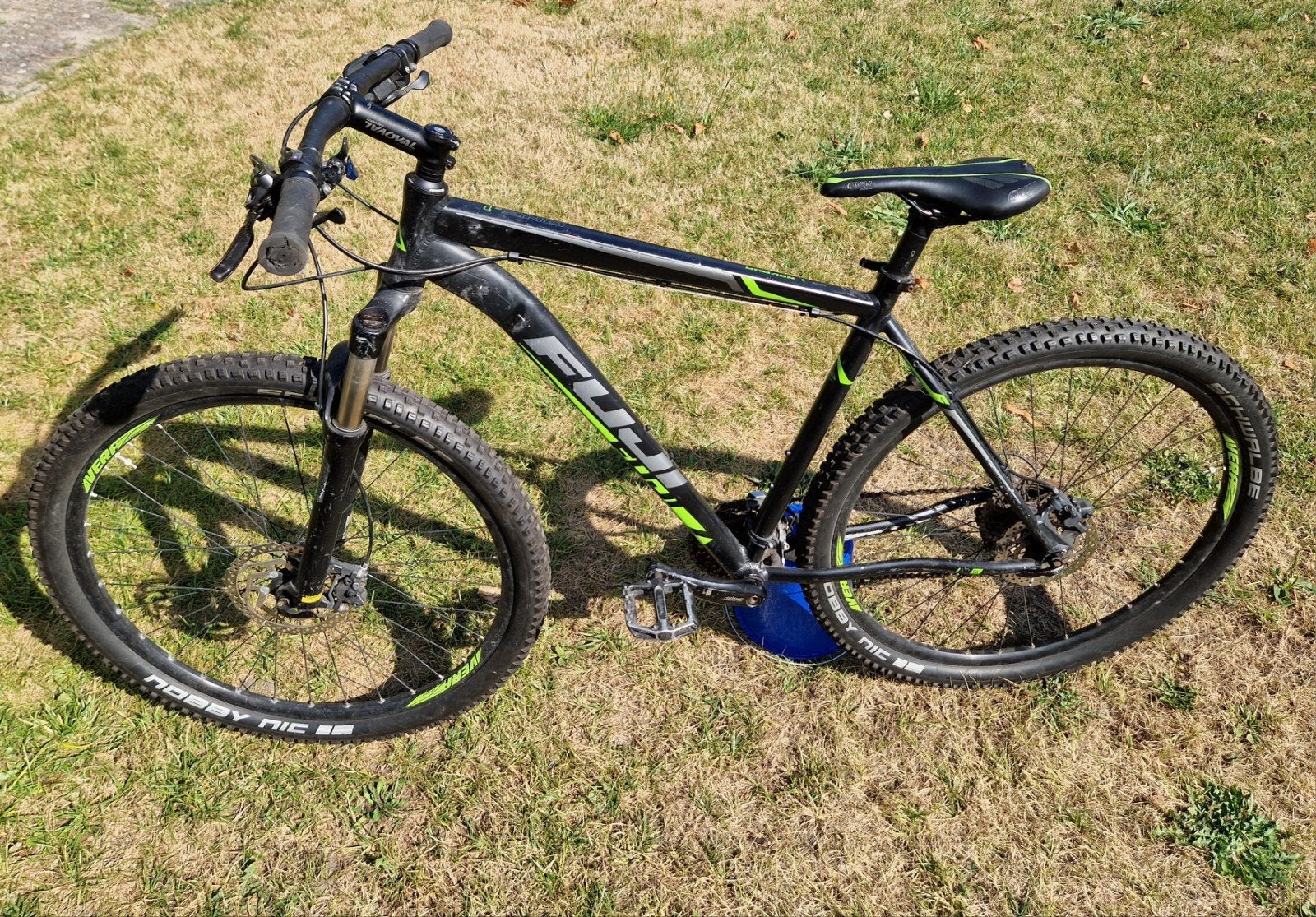 FUYI NEVADA ONE .1   29inch zwart groen, Fietsen en Brommers, Gebruikt, Hardtail, Schijfrem, Ophalen