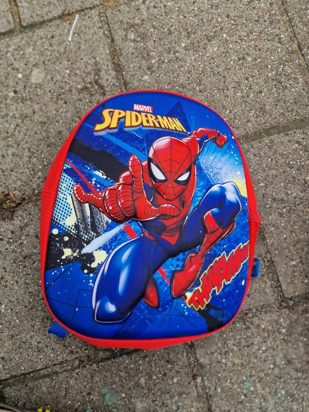 Spiderman Rugzak - Perfect voor Jonge Superhelden!, Gebruikt, Minder dan 30 cm, Disney of Dora, Ophalen of Verzenden