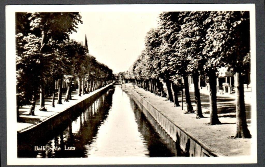 Oude Ansicht - Balk - de Luts - Frl., Ophalen of Verzenden, 1940 tot 1960, Gelopen, Friesland