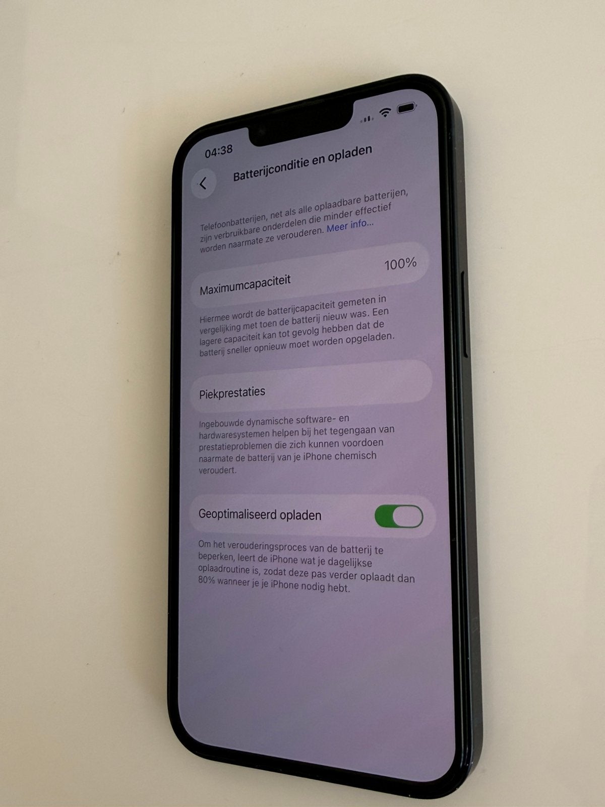 iPhone 13, 128 GB, Blauw, IPhone 13, Ophalen of Verzenden