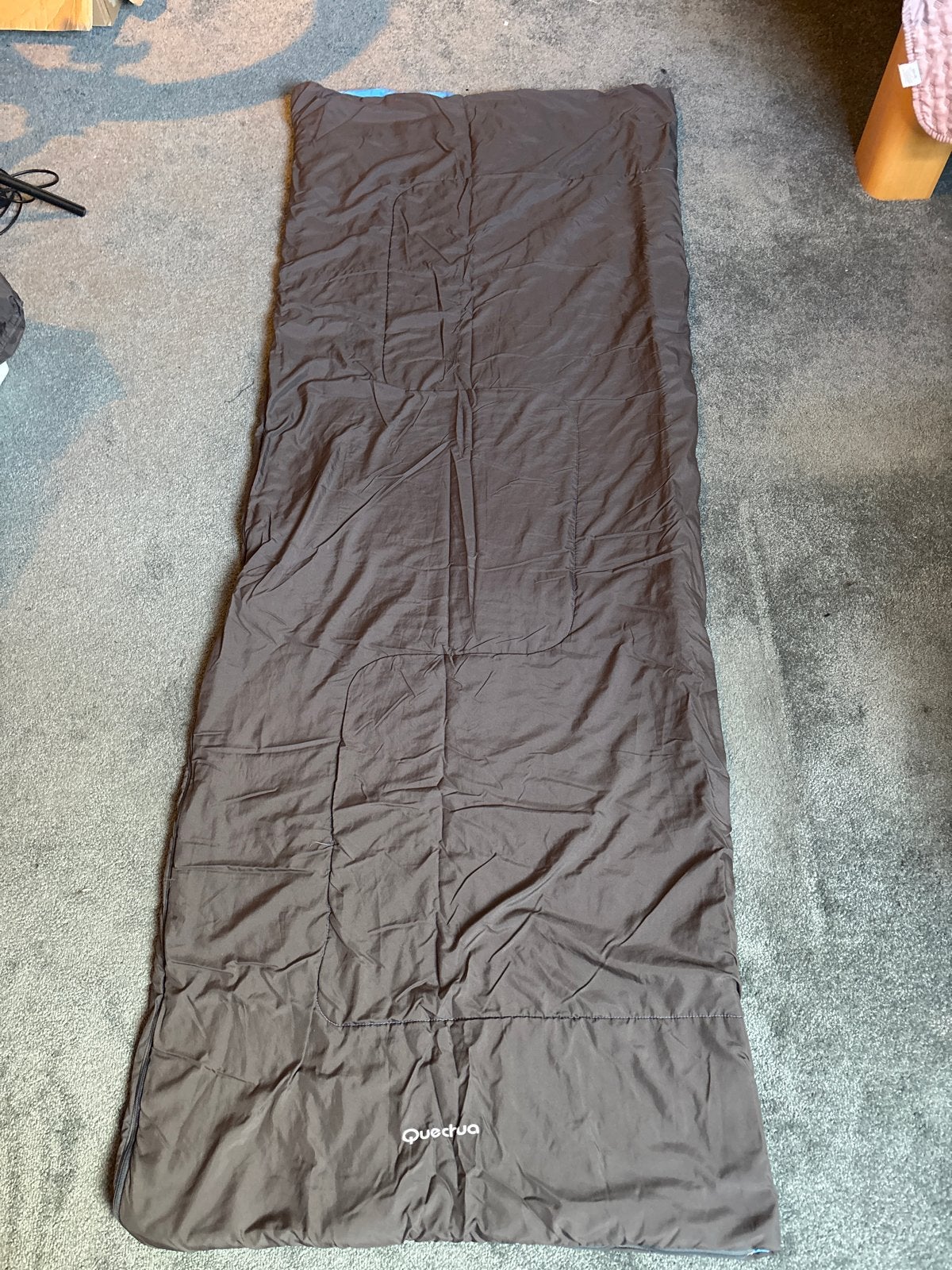 Quechua Slaapzak - Ideaal voor Kamperen en Outdoor, Ophalen, Gebruikt