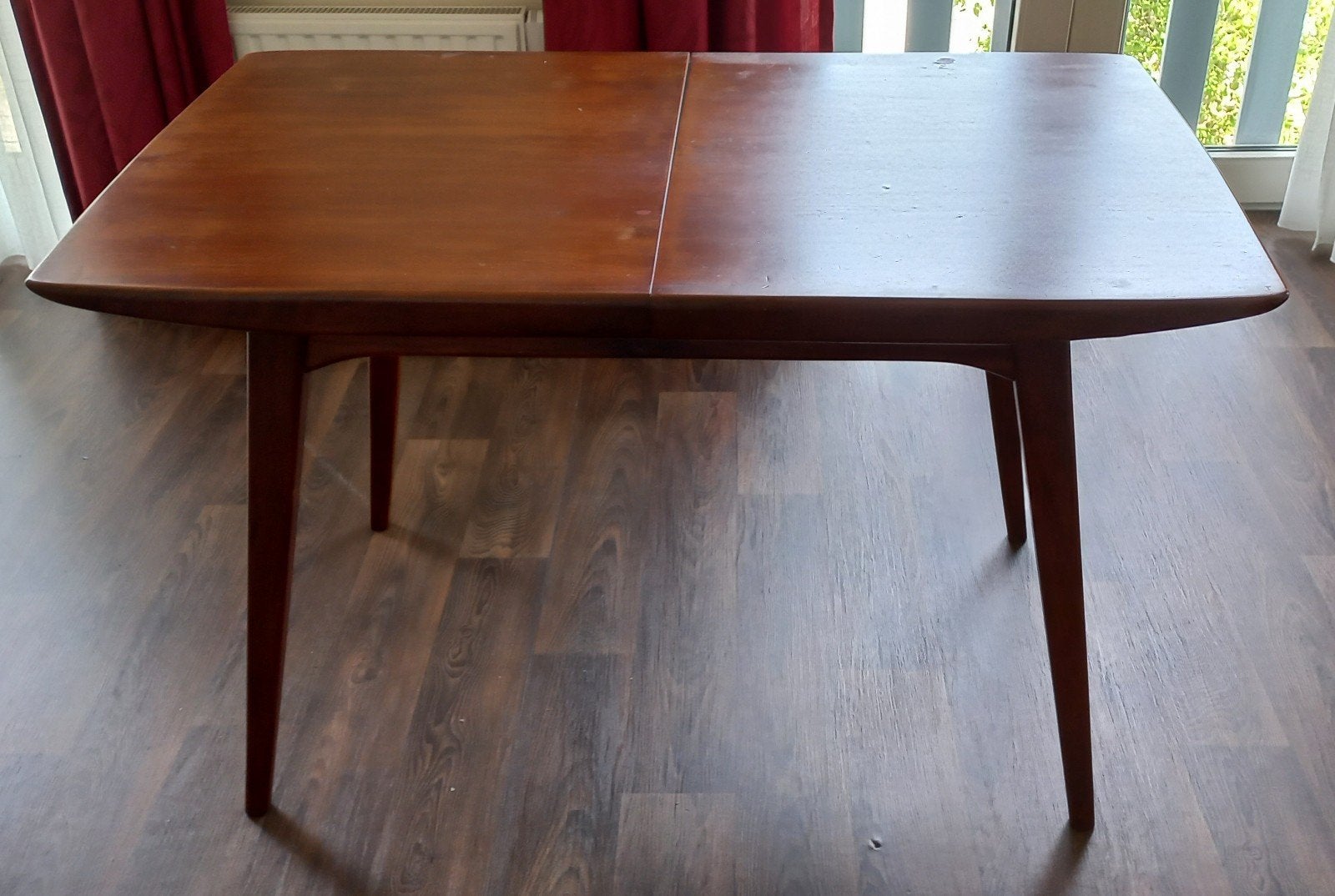 Zweedse uitklapbare tafel Louis van Teeffelen, Ophalen, Gebruikt, 100 tot 150 cm, 50 tot 100 cm
