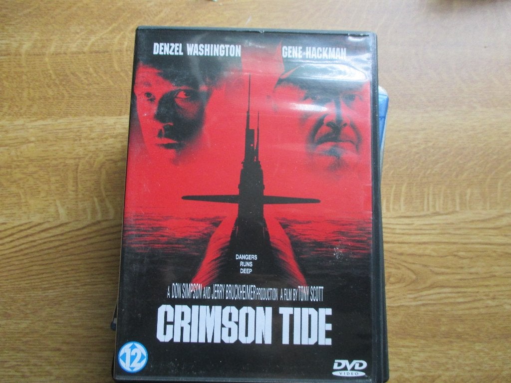 denzel washington-gene hackman: crimson tide (11), Alle leeftijden, Ophalen of Verzenden, Zo goed als nieuw