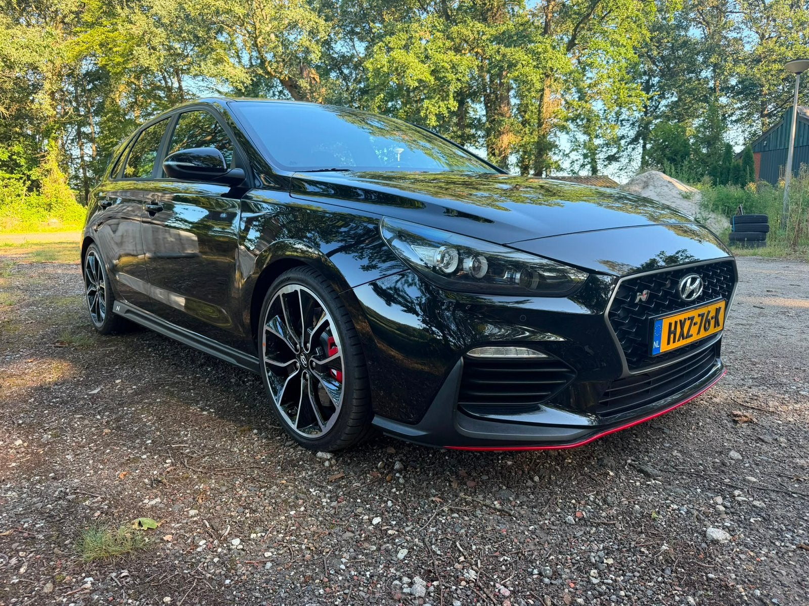 Hyundai i30 2.0 T-gdi 275pk Performance 2019 Zwart, Auto's, 1998 cc, 4 cilinders, Zwart, Handgeschakeld