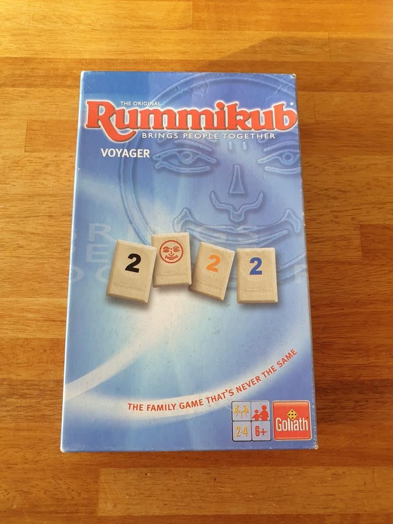 Rummikub The Original Travel, losse rummicub stenen, Een of twee spelers, Ophalen of Verzenden, Zo goed als nieuw, Goliath