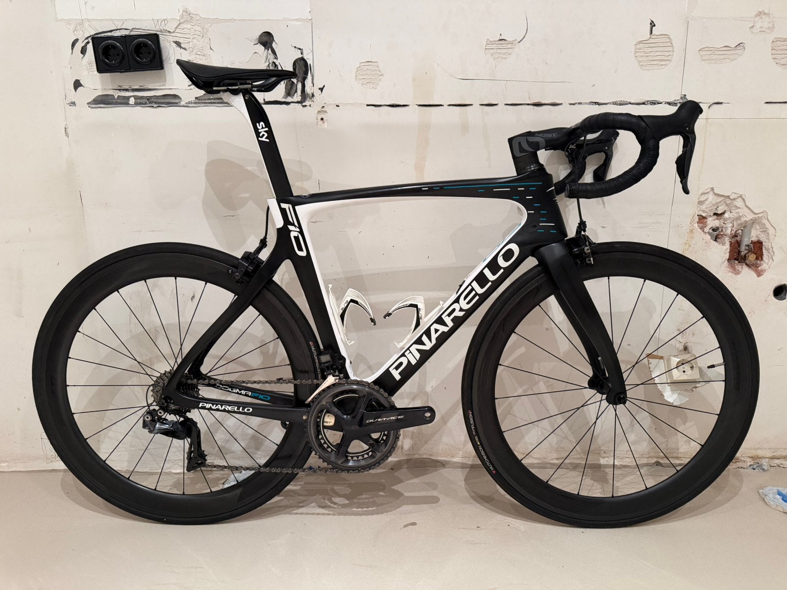 Pinarello Dogma F10 Skyteam Dura Ace di2, Ophalen, Zo goed als nieuw, Overige typen