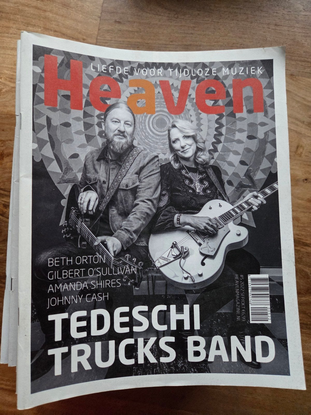 Heaven Magazine - Liefde voor tijdloze muziek, Ophalen