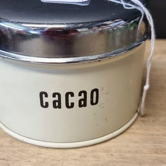 1603 vintage brabantia blik voorraadblik cacao choco swiet, Verzenden, Gebruikt, Overige