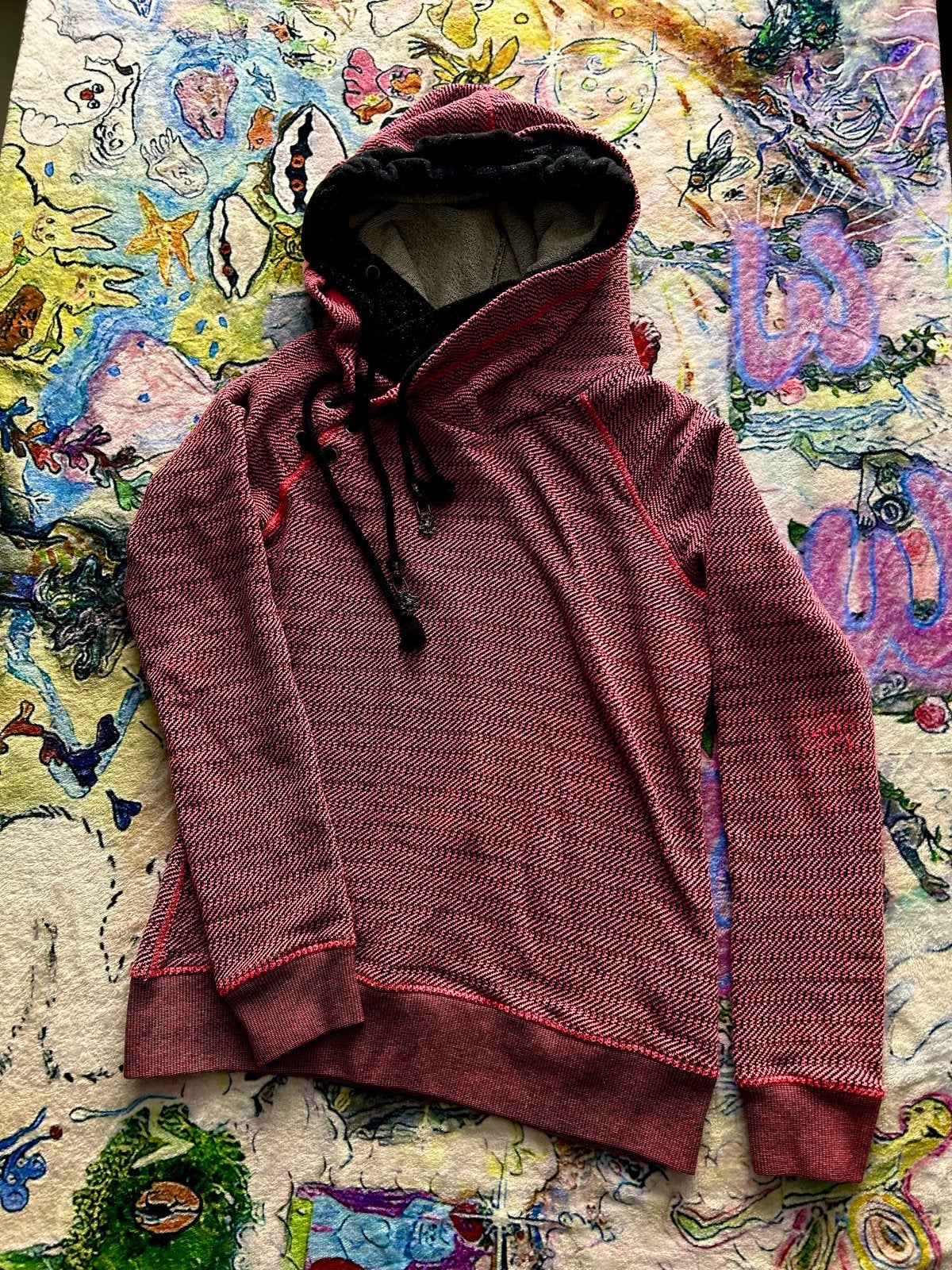 Scotch & Soda hoodie sweater roze/zwart maat S 36, Kleding | Dames, Truien en Vesten, Ophalen of Verzenden, Zo goed als nieuw