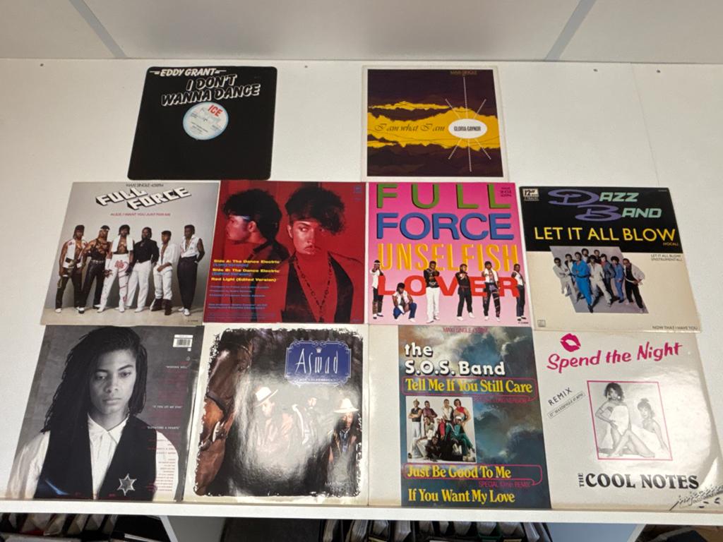10 Soul/R&B Maxi-Singles - Jaren '80 Collectie, Gebruikt, 1980 - 1989, Ophalen of Verzenden, 12 inch