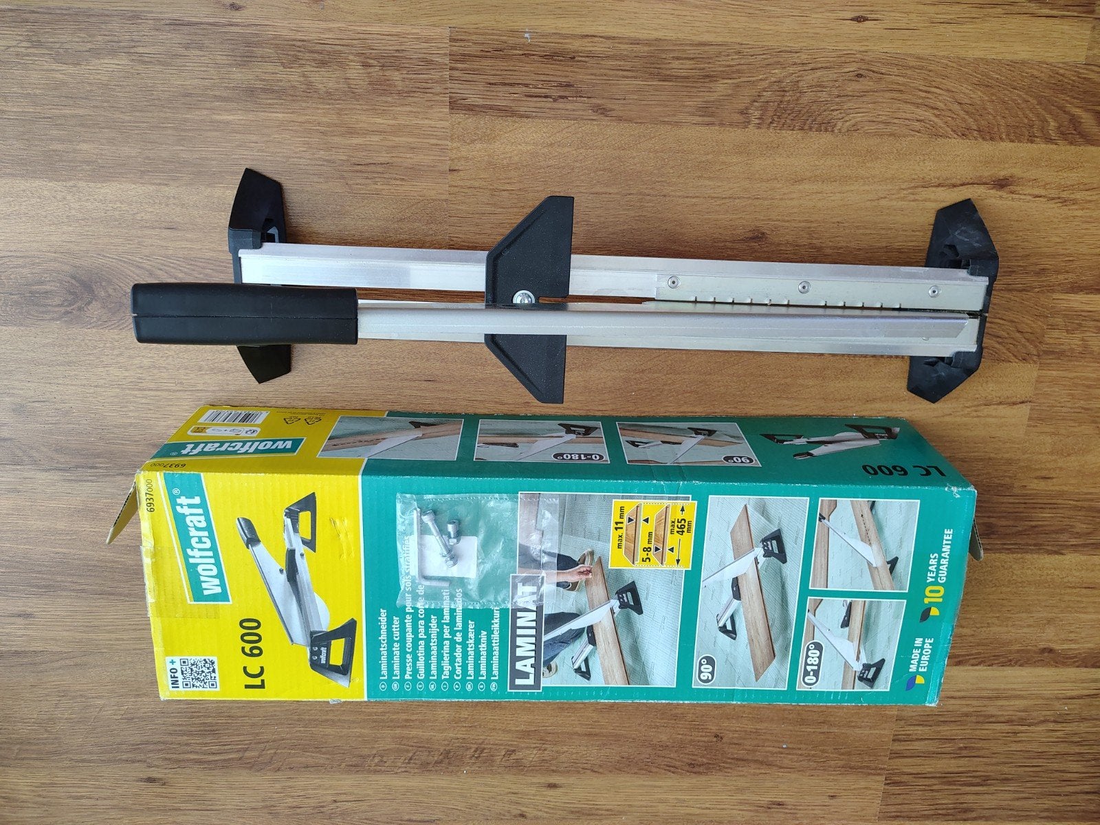 Wolfcraft LC 600 laminaatsnijder - Zo goed als nieuw, Ophalen, Zo goed als nieuw, Snijgereedschap, Overige merken