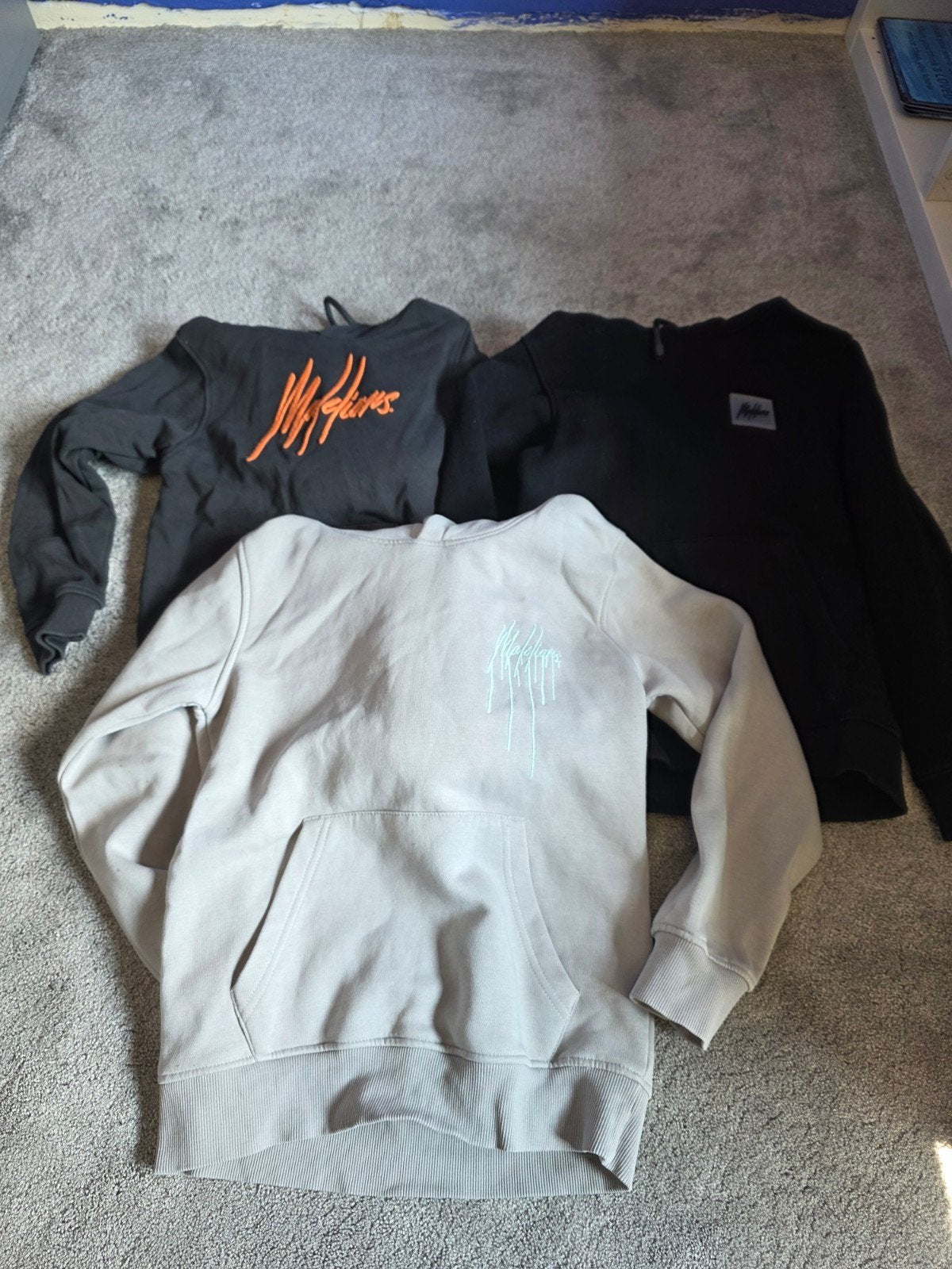Malelions hoodies maat 140 - 3 stuks in nette staat, Malelions, Trui of Vest, Ophalen of Verzenden, Zo goed als nieuw