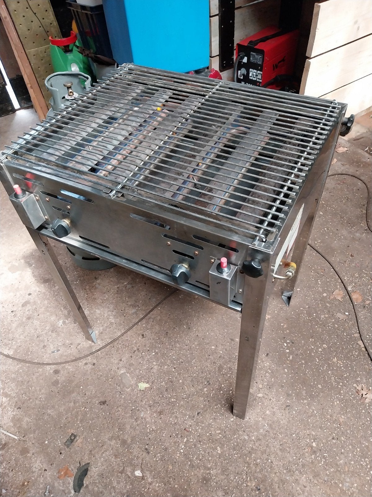 Hendi Grill-Master Maxi Gasbarbecue - Professioneel, Tuin en Terras, Gasbarbecues, Gebruikt, Ophalen of Verzenden
