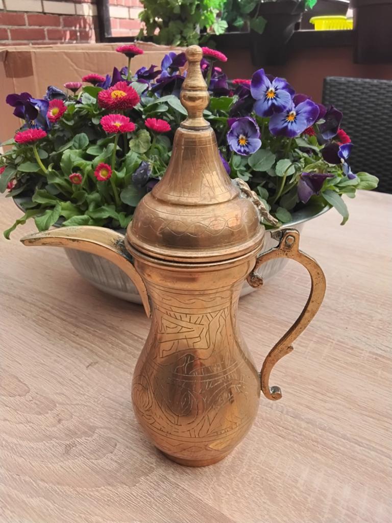 Vintage Arabische Dallah Koffiepot - Koper, Ophalen, Koper
