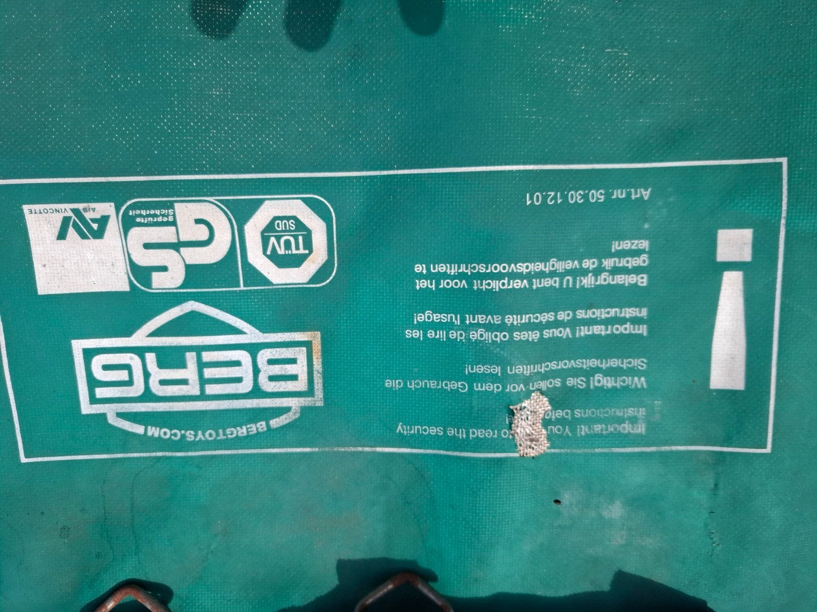 trampoline 360, Kinderen en Baby's, Speelgoed | Buiten | Trampolines, Ophalen, Gebruikt