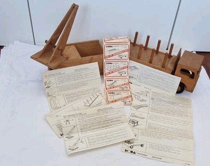 KODA Houten Vrachtwagen Bouwpakket, rond 1950, Antiek en Kunst, Ophalen of Verzenden