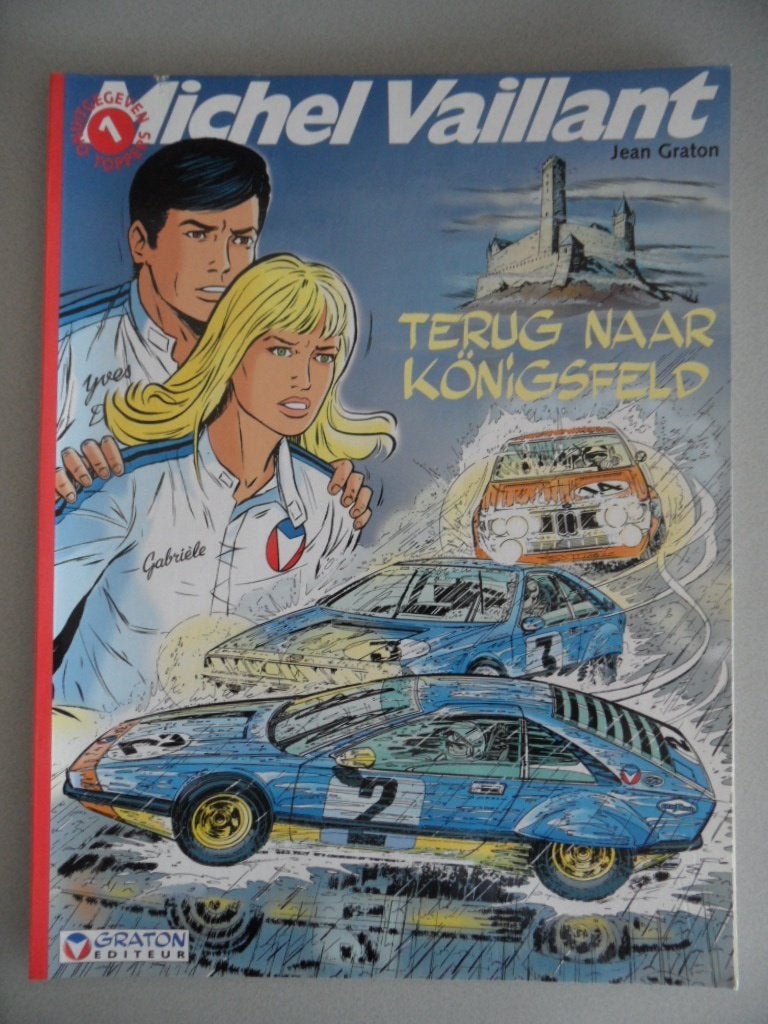 Michel Vaillant. Onuitgegeven Toppers. 4 X, Boeken, Eén stripboek, Ophalen of Verzenden, Zo goed als nieuw