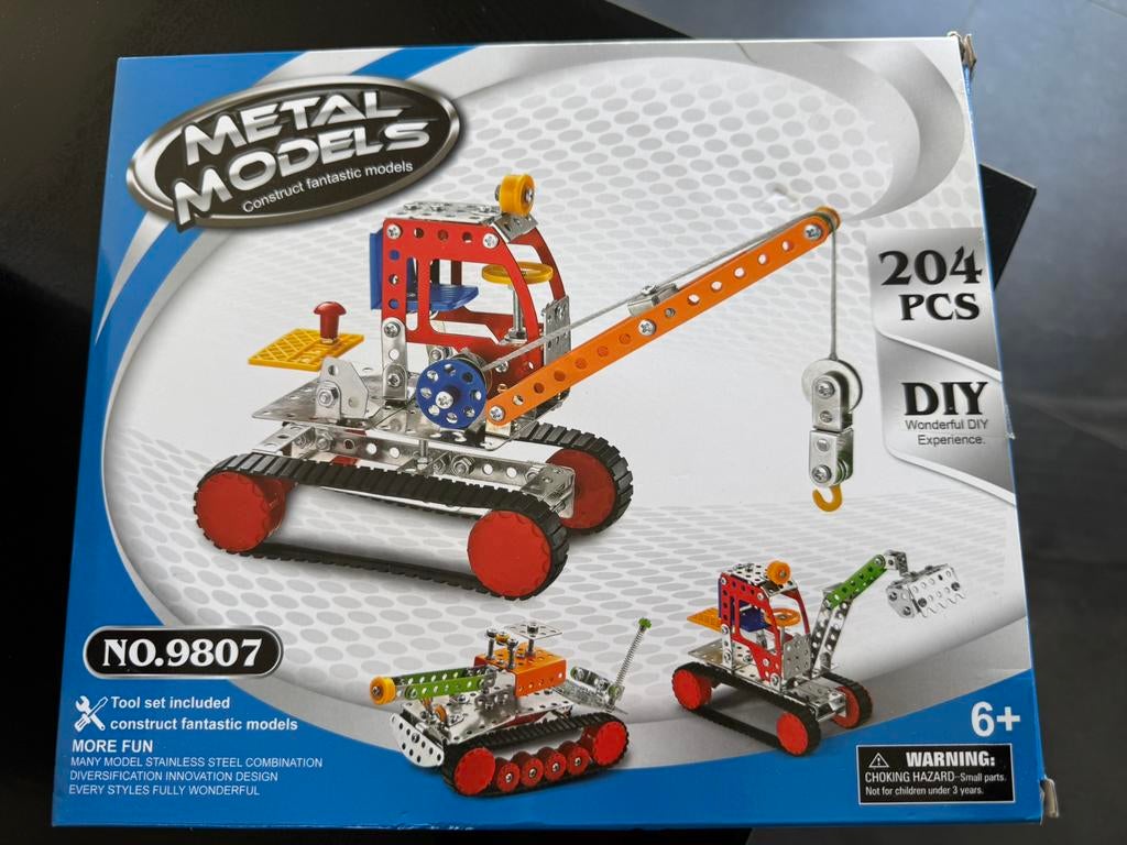 Metal models bouwpakket kraanwagen - NIEUW, Ophalen, Nieuw, Overige merken