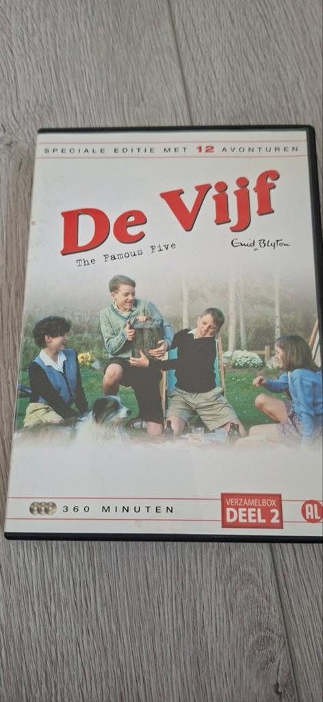 De Vijf - The Famous Five - Verzamelbox Deel 2 (DVD), Cd's en Dvd's, Alle leeftijden, Boxset, Ophalen of Verzenden, Zo goed als nieuw