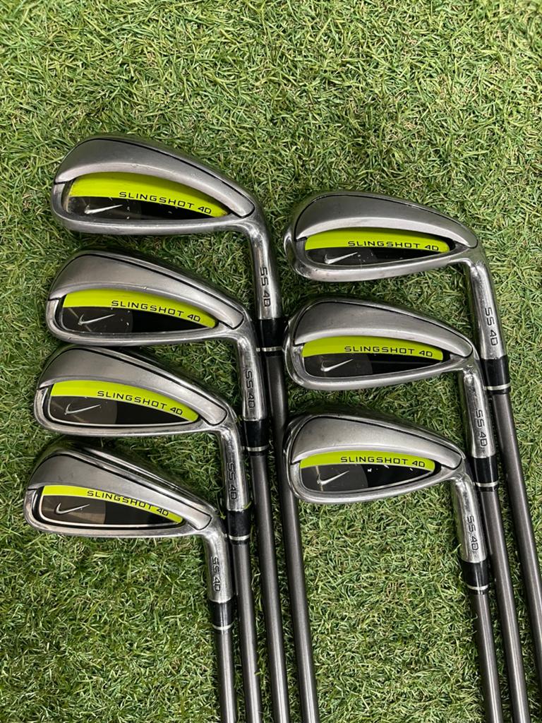 Nike Slingshot 4D ijzerset 4 t/m 9, pw, Sport en Fitness, Golf, Overige merken, Set, Gebruikt, -