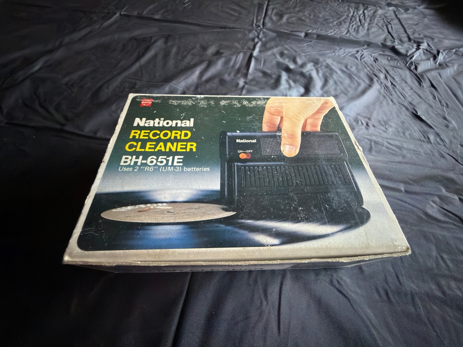 National Record Cleaner BH-651E - Vintage Platenreiniger, Ophalen of Verzenden, Gebruikt, Overige merken