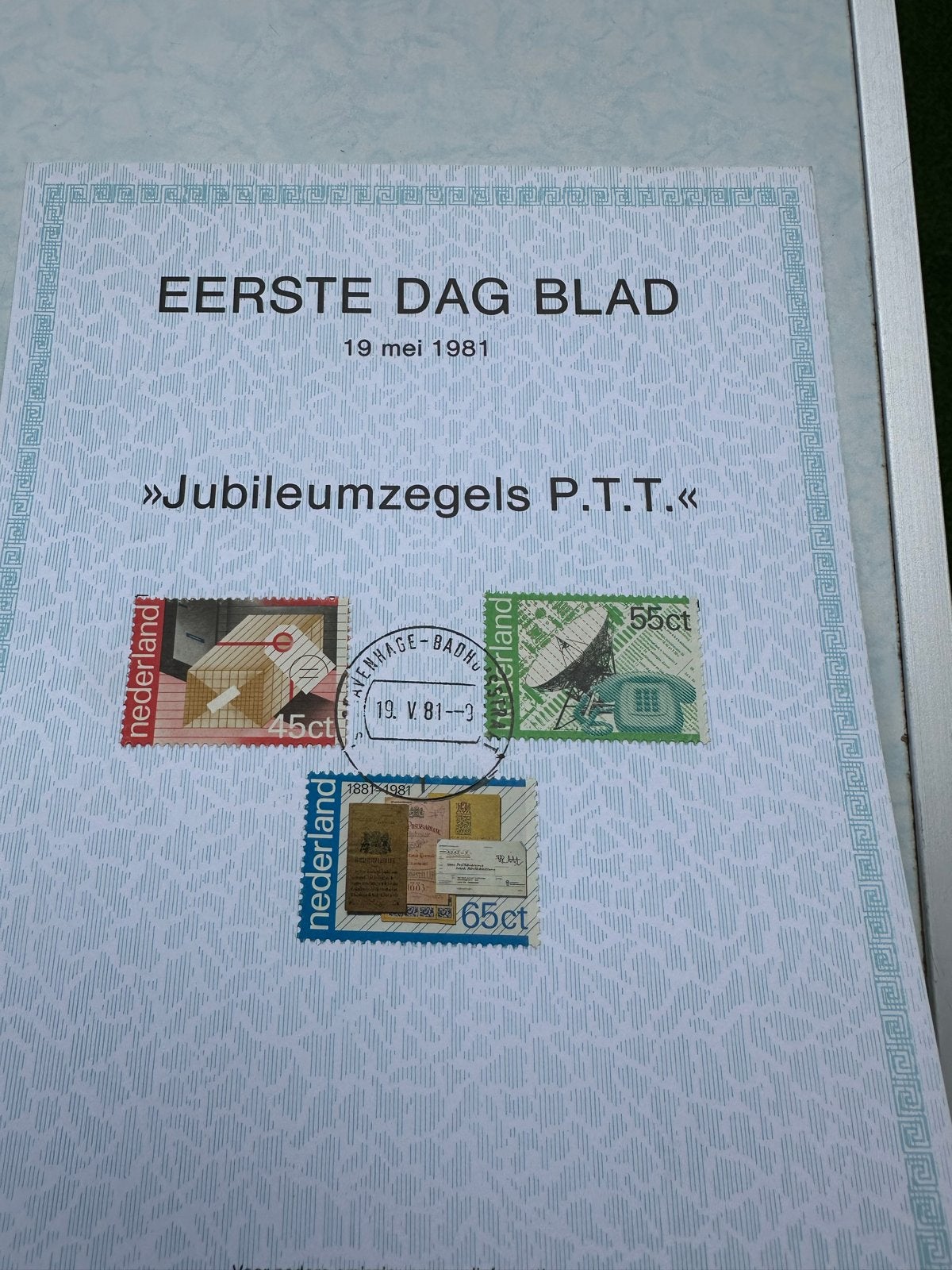 Eerste Dag Blad zegels - Diverse uitgaven, Ophalen, Onbeschreven, Nederland