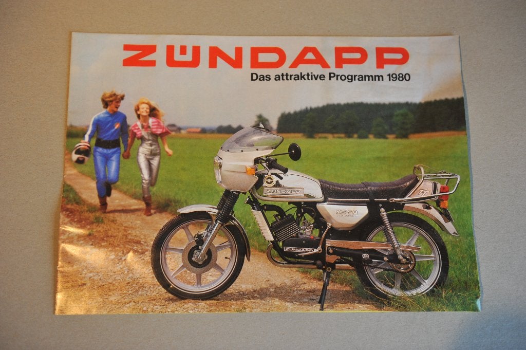 Zundapp folder, Verzenden, Zo goed als nieuw