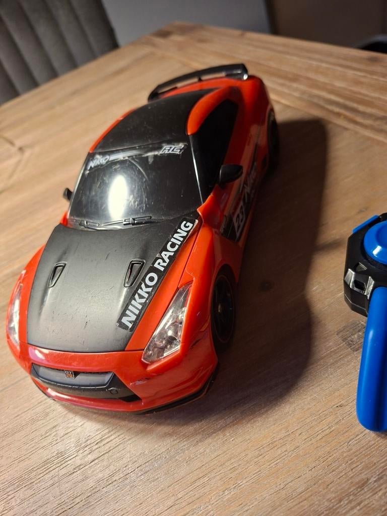Nikko Racing RC Auto - Nissan GT-R, Elektro, Gebruikt, Ophalen of Verzenden, Auto onroad