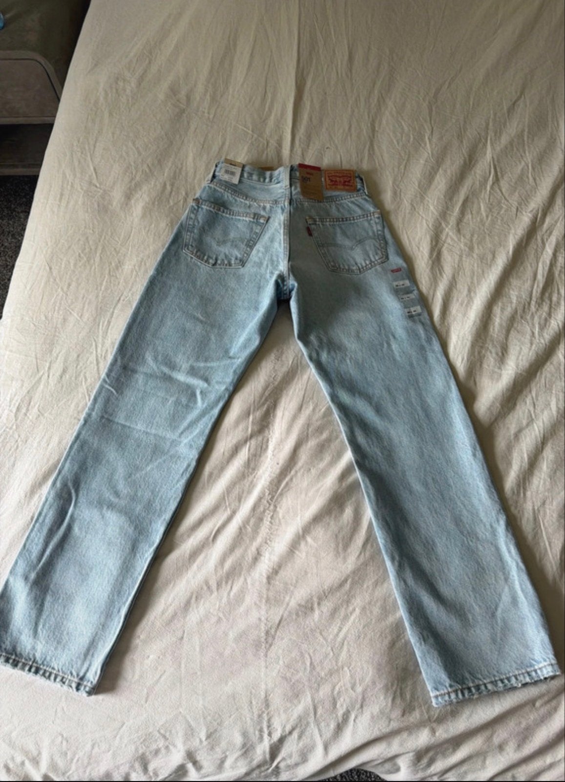 Nieuwe Levi's 501 '90s jeans - Lichtblauw (W26 L30), Ophalen of Verzenden, Nieuw, Blauw, W27 (confectie 34) of kleiner