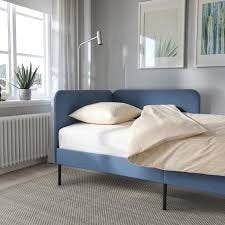 Gratis IKEA BLÅKULLEN bedframe (excl. lattenbodem), Ophalen, Gebruikt, 90 cm, Eenpersoons