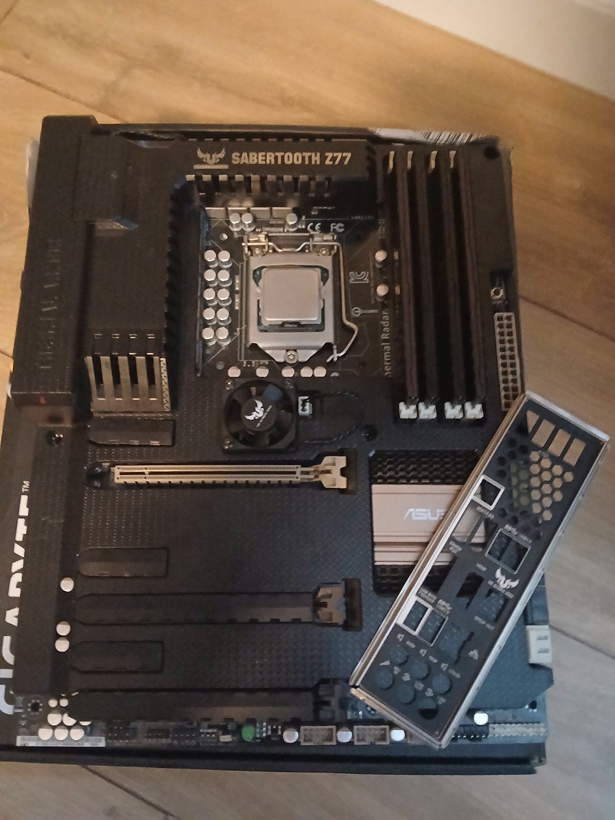 ASUS Sabertooth Z77 Moederbord met i7-3770K en 16GB RAM, Computers en Software, Gebruikt, DDR3, Ophalen of Verzenden, ATX